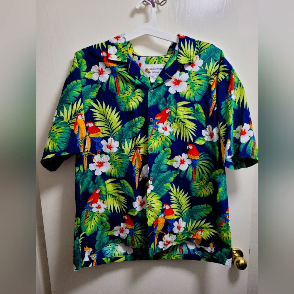 Alohawears Hawaiian made in Hawaii vivid shirt in 2XL Vintage. Excellent cond